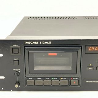 Tascam 112 MK II Professional Studio Cassette Deck Rack mount [TGJ] 2