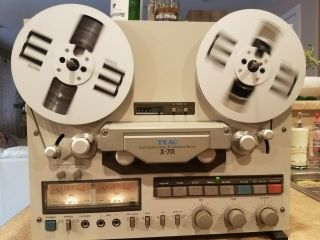 Teac X - 7r Bi Directional Play And Record ,  25reel Tapes