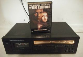 Nakamichi - Model: 480 2 Head Cassette Deck And Working/free Dvd Movie