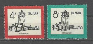China Prc Sc 465 - - 66,  " Cultural Palace Of The Nationalities " S36 Nh Ngai