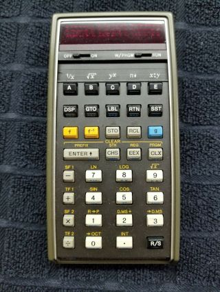 Hp 65 Hewlett Packard Calculator,  Will Not Turn On