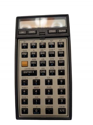 Hewlett Packard Hp 41 Cx (hp41 - Cx) Calculator - Plus