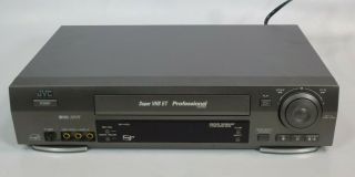 Jvc Sr - V10u Vhs Et Professional Series Video Cassette Recorder Vcr Read