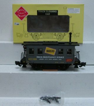 Aristo - Craft 46950 Track Maint.  Service Car/track Cleaning Car - Metal Wheels Ln