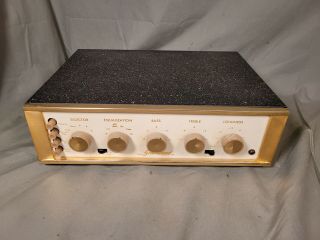 Vintage Sherwood S - 1000 Ii Mono Integrated 6l6 Tube Amplifier &