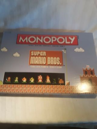 Usaopoly Monopoly Mario Bros.  Collector 