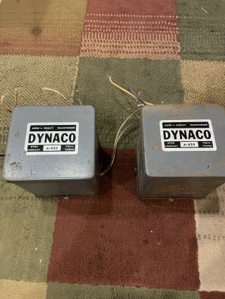 Dynaco A - 420 Fidelity Transformers