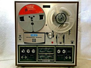 Akai 1730d - Ss Surround Stereo 4 Channel Reel - To - Reel - 02 See Video