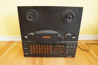 Fostex Model 80 Reel To Reel 8 Track Tape Recorder Reproducer
