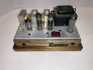 Magnavox 8601 Single Ended El84 Stereo Tube Amplifier Ready To Play - Recapped
