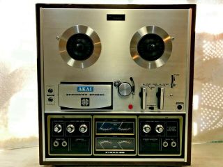 AKAI 1730D - SS SURROUND STEREO FOUR CHANNEL REEL - TO - REEL - - SEE VIDEO 2