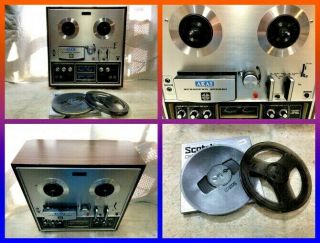 AKAI 1730D - SS SURROUND STEREO FOUR CHANNEL REEL - TO - REEL - - SEE VIDEO 3