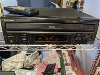 Pioneer Laser Disc Player Cld - D702 With Box And Remote