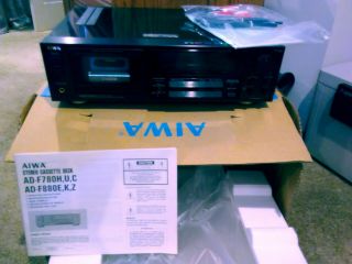 Vintage Aiwa Ad - F780 3 - Head Cassette Tape Player/deck -