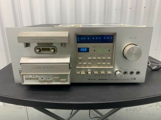 PIONEER Stereo Cassette Deck CT - F900 & Cords 4