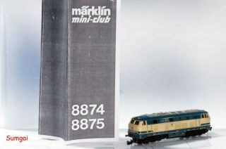 Märklin Mini - Club Z 8874 German Federal Railroad (db) Br 216 Diesel Locomotive