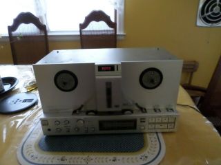 Akai Gx 77 Reel Tape Deck For Fix Or Parts