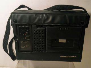 Marantz Pmd 430 Portable Cassette Recorder - W Case
