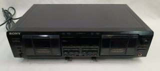 Sony Tc - We635 Dual Tape Deck Recorder