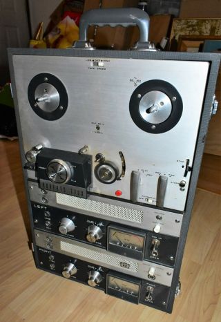 Roberts 770x (akai M8) Stereo Reel To Reel Player Recorder Analog Tube Hi - Fi Amp
