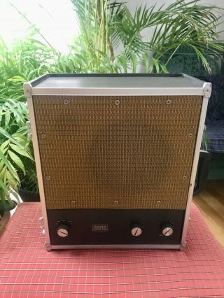 Ampex 1220 Speaker With 6v6 Amp And Jbl 260 Speaker In Exc