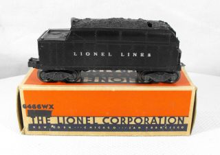 Lionel 2466wx Whistle Tender W/ Ob -