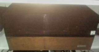 UNITED AUDIO DUAL 1229 TURNTABLE w/ dust cover.  Real 3