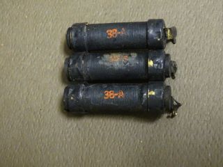Group Of 3 Western Electric Type 38a Resistors,  1920s,  48k