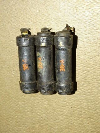Group of 3 Western Electric Type 38A Resistors,  1920s,  48K 6