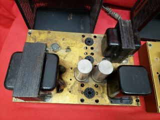 Heathkit W - 5M KT66 / 6L6 / 5881 Tube Amplifiers [Pair] 2