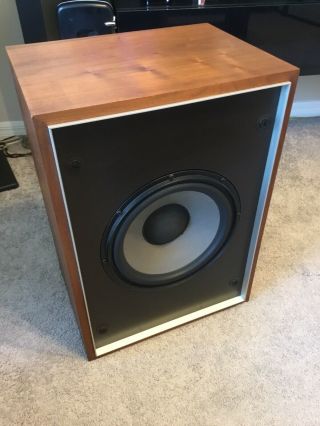 Dahlquist Dq 1w Subwoofer And Dq Mx1 Equalizer With Paperwork.
