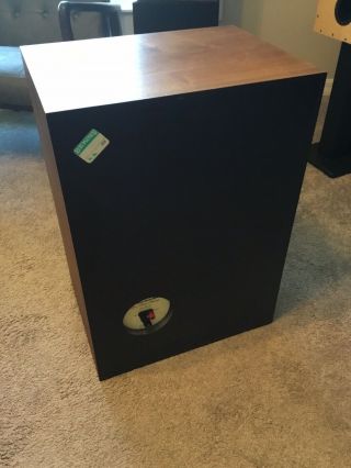 Dahlquist DQ 1W subwoofer and DQ MX1 equalizer with paperwork. 6