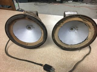 Pair 10 In.  Rca Western Electric Era Field Coil Speakers For 245 Tube Amplifier