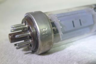 Matched Pair Amperex/Philips EL34/6CA7 Metal Base Vacuum Tube 1956 5