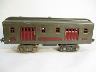 Lionel 332 Railway Mail Baggage Dark Gray Standard Gauge X5213