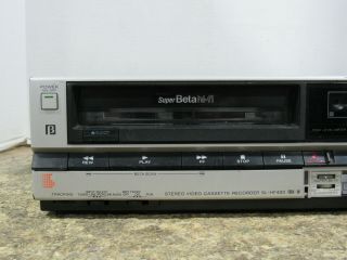 Sony SL - HF400 Beta Hi - Fi Betamax Stereo Video Cassette Recorder 2