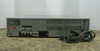 Sony SL - HF400 Beta Hi - Fi Betamax Stereo Video Cassette Recorder 6