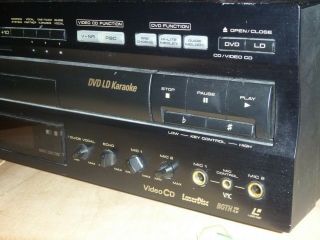 Pioneer DVL - K88 (DVL - V888) DVD LD LaserDisc VCD CD Karaoke Movie Player 3