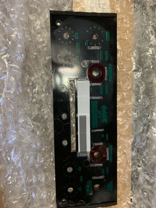 MCINTOSH C28 Preamplifier Faceplate Glass Vintage With Decal 5