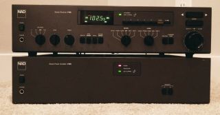 Nad 7155 Stereo Receiver And 2155 Power Amplifier Bridged Stack - Mono Blocks