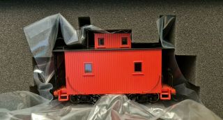 Bachmann " On30 " Red Caboose 27799 Unlettered W/ Lighted Interior