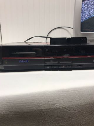 SONY EV - A80 Video 8 Cassette Recorder Deck VCR Video w/ Remote 3