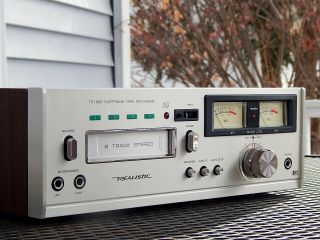 Realistic Tr - 883 8 Track Stereo Tape Deck - Pro Tech Serviced - Video Demo