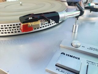 Yamaha YP - D6 Turntable with Dust Cover - Owner 5