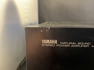 Yamaha M - 65 Natural Sound Power Amplifier LOCAL PICK ONLY 3