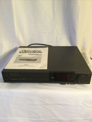 Panasonic Stereo Hi - Fi Vhs Ag - 1960 Vcr Tape Player Recorder 4 Head