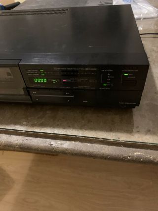 TEAC R - 999X Auto Reverse Stereo Cassette Deck Parts Only As - Is 2