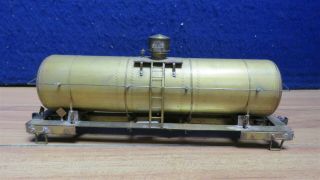 O Scale 2 Rail Brass Unpainted Small Dome Tank Car 8 3/4 " 596879