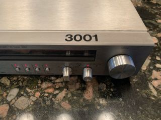 Tandberg 3001 Fm Tuner.  Serviced By Analogique