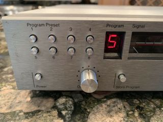 Tandberg 3001 FM Tuner.  serviced By Analogique 2